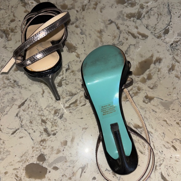 Women’s Betsey Johnson Platform Stiletto Heels Sandals Size 9 M - Picture 6 of 6